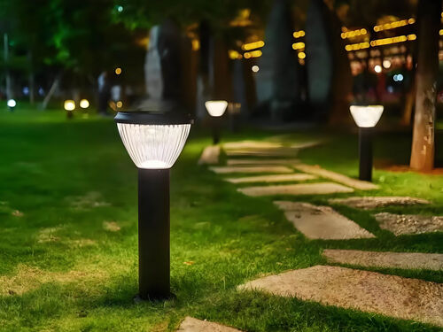 公园中式草坪灯 景区绿化区域复古造型亮化灯具整体外观 | 通用型结构 | 水利设备整体结构展示