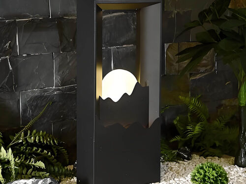 公园中式草坪灯 景区绿化区域复古造型亮化灯具产品实物图