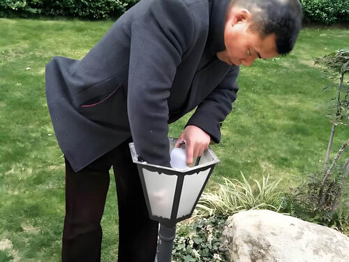 花园草坪灯选型案例：私家别墅欧式风格亮化搭配效果展示整体外观 | 通用型结构 | 草坪灯整体结构展示