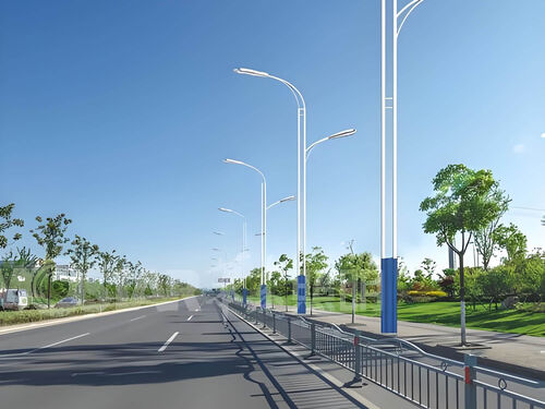 小区人行道路灯 LED 节能款 居民楼间亮化批发整体外观 | 通用型结构 | 水利设备整体结构展示