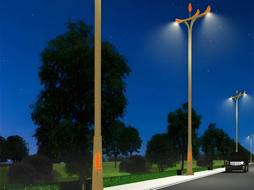 节能 LED 道路灯 城市车行道路夜间安全照明灯具实物图