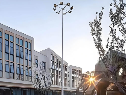 25 米高杆灯定制 大型广场市政工程专用 厂家发货实物图