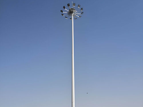 广场高杆灯安装基础:抗倾覆力矩计算,预埋法兰尺寸确定方法整体外观 | 通用型结构 | 高杆灯整体结构展示