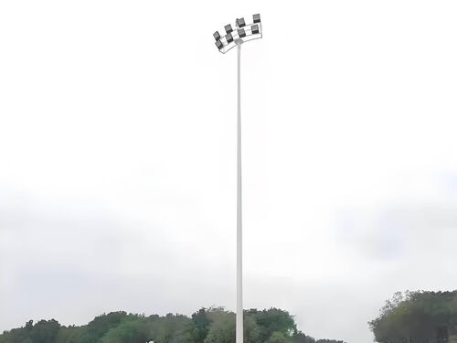 15 米升降高杆灯 厂区广场自动升降 厂家定制 价格可谈整体外观 | 自动供电 | 高杆灯整体结构展示