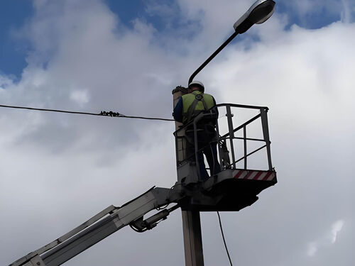 18 米高杆灯成功案例整体外观 | 通用型结构 | 高杆灯整体结构展示