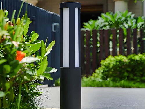 5 米不锈钢景观灯 厂区公园绿化亮化工程直供整体外观 | 不锈钢 | 水利设备整体结构展示