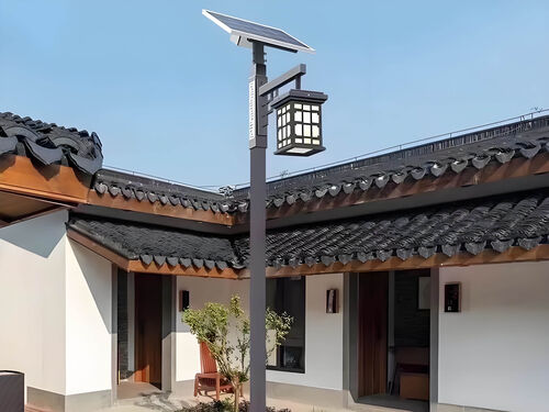 现代景观庭院灯 小区广场亮化工程 LED 灯具定制整体外观 | 通用型结构 | 水利设备整体结构展示