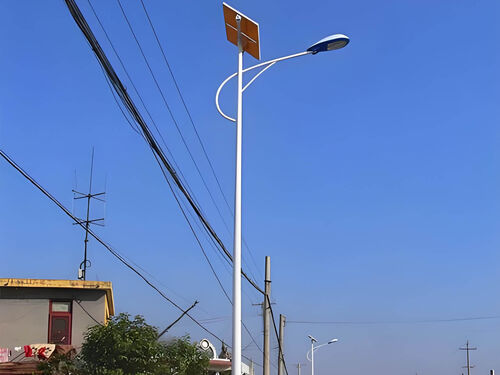 仿古太阳能路灯 民族特色 LED 款 景区公园景观照明路灯实物图