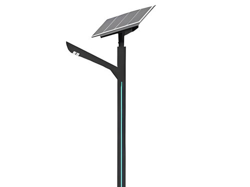 乡村振兴路灯项目选型：免布线、零电费，太阳能路灯核心参数避坑清单整体外观 | 太阳能驱动 | 太阳能路灯整体结构展示