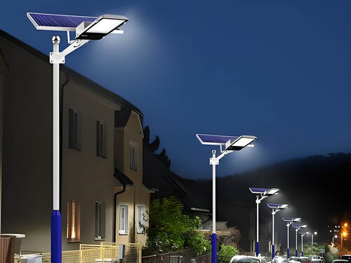 太阳能路灯安装全流程:光伏板朝向 + 倾角调节,发电效率提升 30% 的技巧整体外观 | 太阳能驱动 | 太阳能路灯整体结构展示