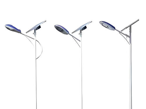 11 米 200W 太阳能路灯 大功率 城市主干道亮化路灯整体外观 | 通用型结构 | 水利设备整体结构展示