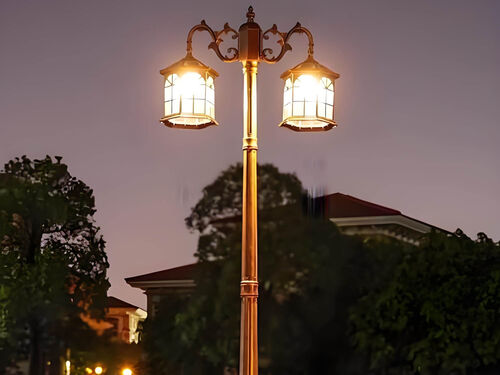 30W 户外 LED 庭院灯 学校厂区专用节能照明路灯整体外观 | 通用型结构 | 水利设备整体结构展示