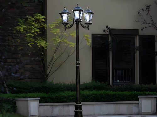 欧式仿古庭院灯 花园别墅景观装饰防水照明灯具产品实物图