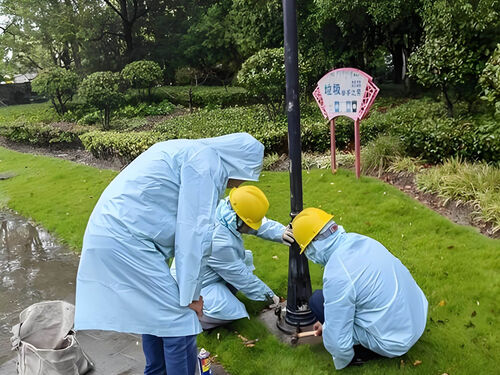 IP65 户外庭院灯应用案例:沿海地区高湿环境 3 年使用测评整体外观 | 通用型结构 | 庭院灯整体结构展示