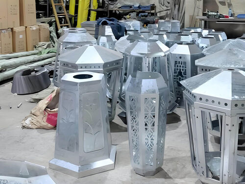 8 米景区中华灯 旅游区夜间景观照明定制款整体外观 | 通用型结构 | 水利设备整体结构展示